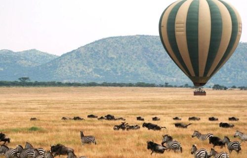 Hot Air Balloon Safari at Maasai Mara in Kenya