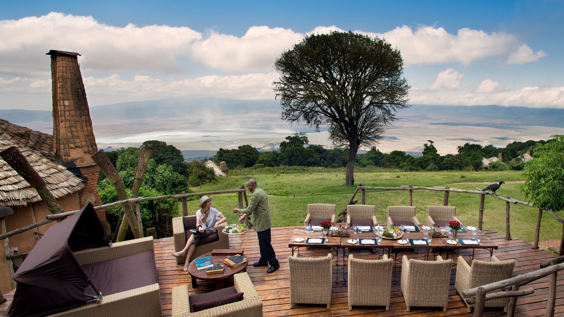 Tanzania Luxury Lodges, &Beyond Ngorongoro Crater Lodge