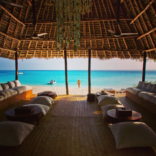 & Beyond Mnemba Island Dinning