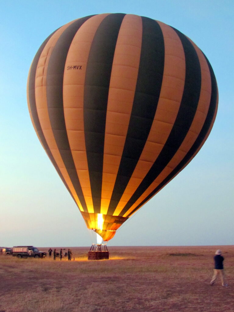 Hot Air Balloon Safaris in Serengeti National Park