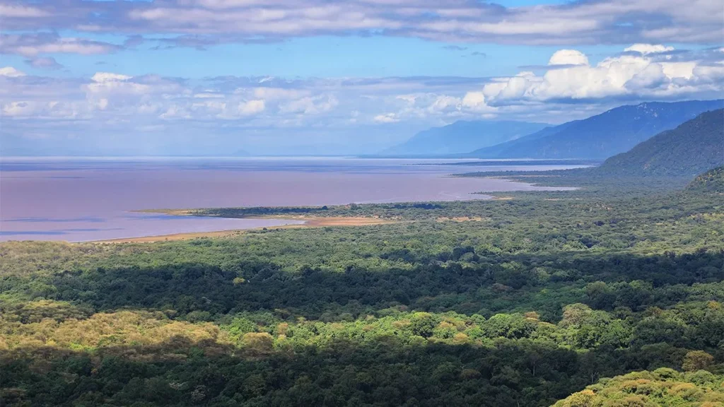 Great Rift Valley Escarpment in Lake MANYARA National Park